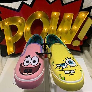 Nickelodeon SpongeBob Women’s Slip-on Sneakers
Size 9.5
New WITHOUT Tags